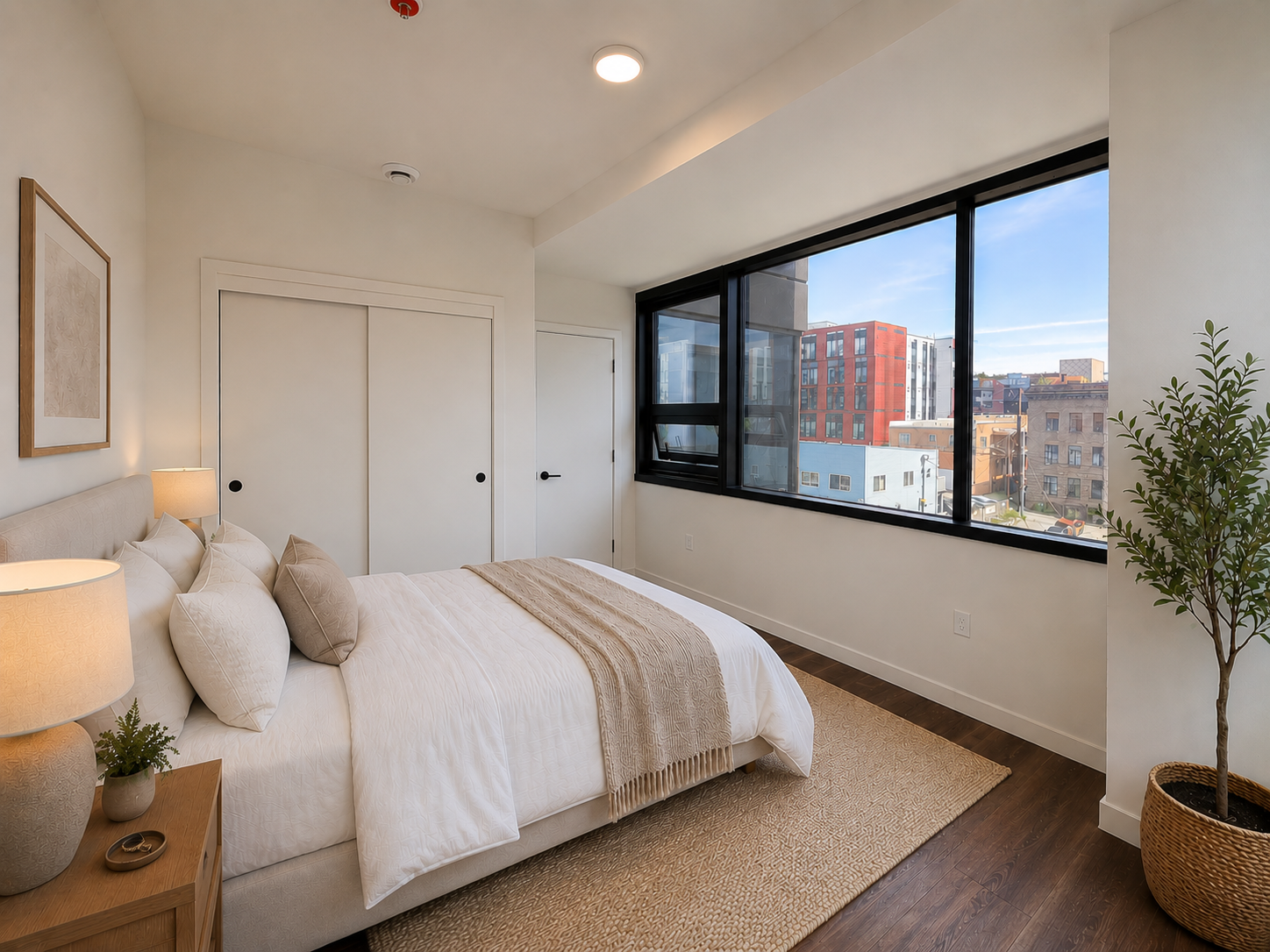 Spacious bedrooms at Rejuvenate Apartments